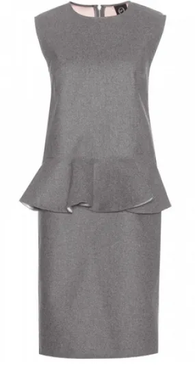 Wool-blend Valace Dress